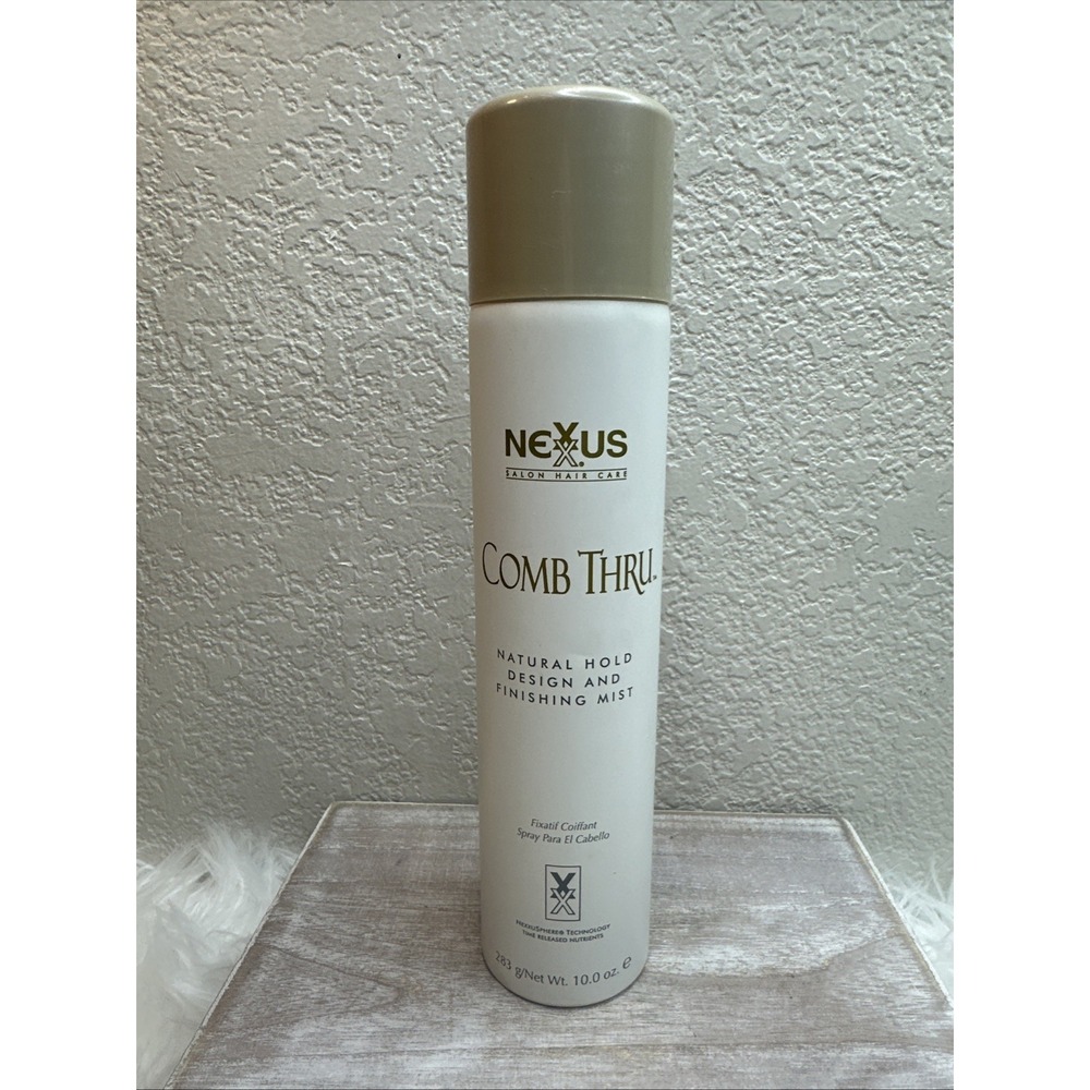 $40 🌙 Nexxus Comb Thru Natural Hold Finishing 10 oz NEW Rare Formula READ